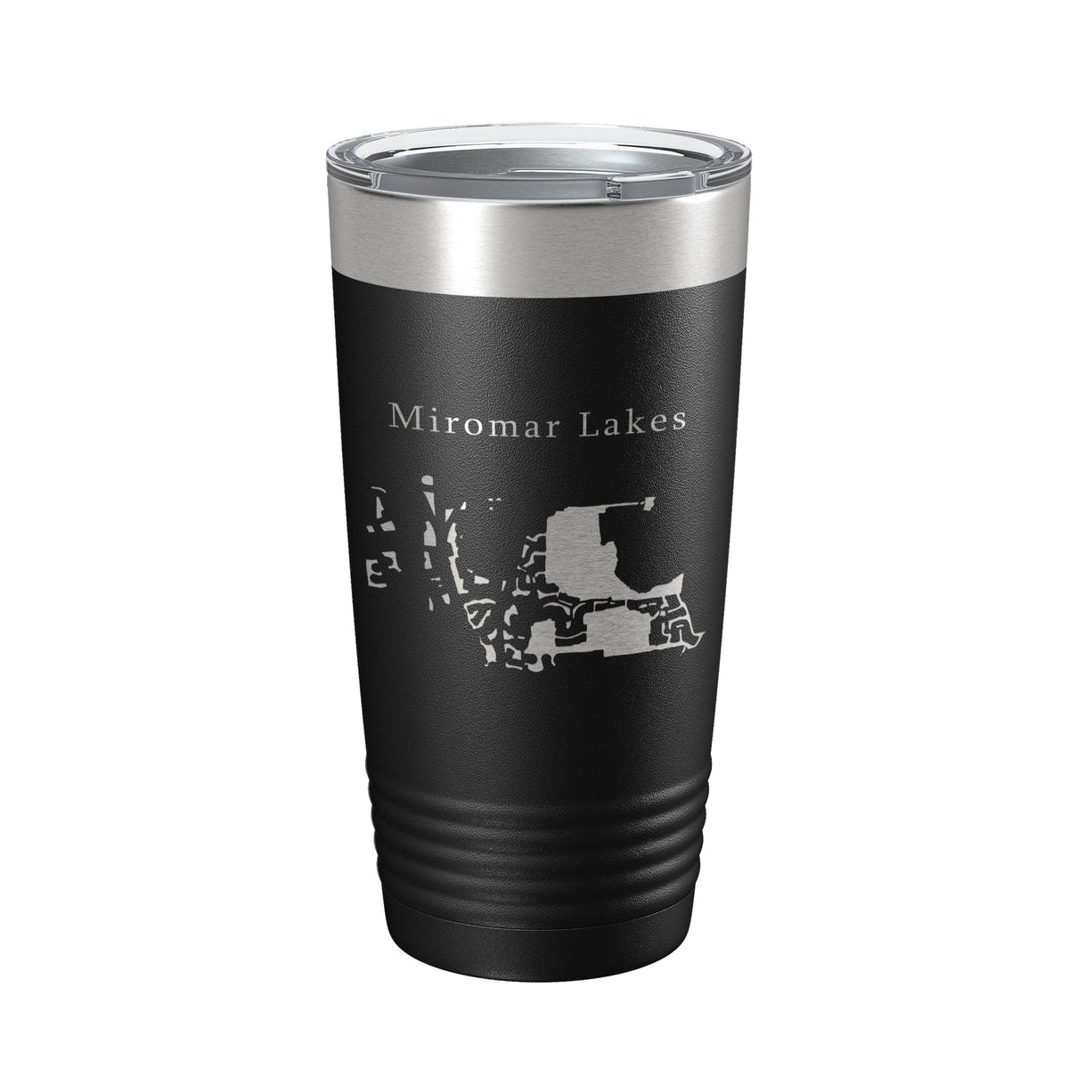 Miromar Lakes Lake Como Map Tumbler Travel Mug Insulated Laser Engraved Coffee Cup Florida 20 oz